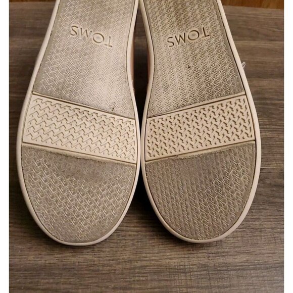 Toms Slip-On Fri Yay Shoes Womens Size 5.5 Pink - Picture 8 of 11